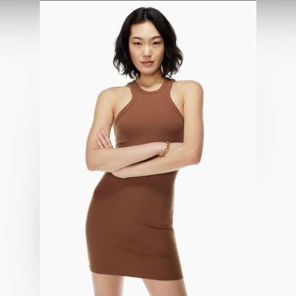 ✨NWT | Aritzia Babaton | Formarib Racerback Dress - Picture 1 of 13